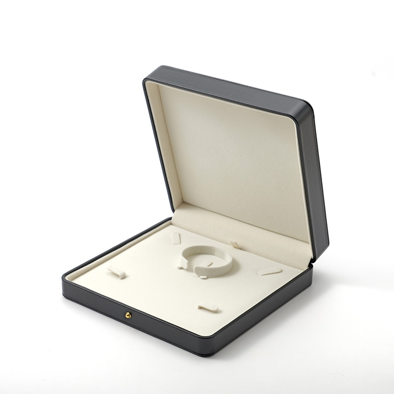 FANXI Custom Black Velvet Leather Jewelry Box