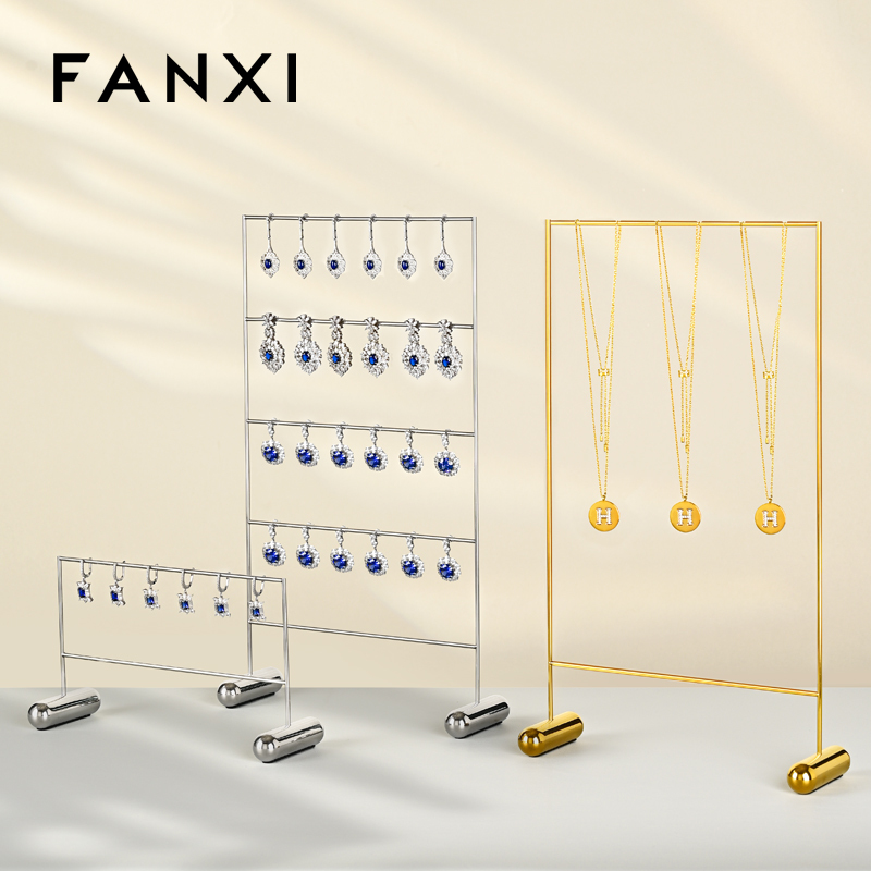 FANXI Hot sale Multi-color Metal Jewelry Display Stand
