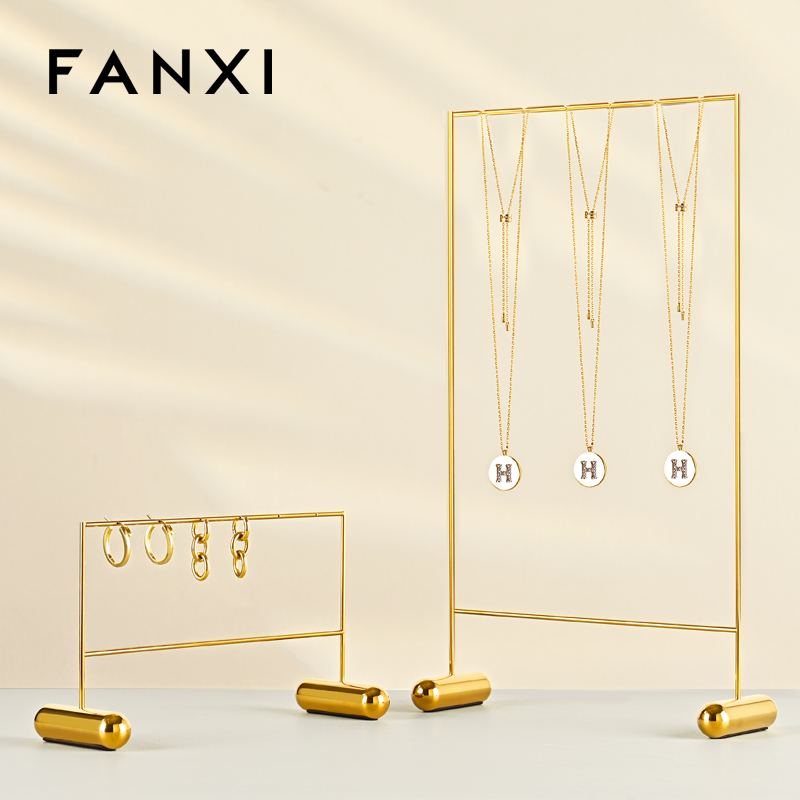 FANXI Hot sale Multi-color Metal Jewelry Display Stand