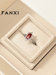 FANXI Factory Polychrome Paper Velvet Jewelry Box