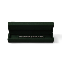 FANXI Custom Green Microfiber Long-chain Box