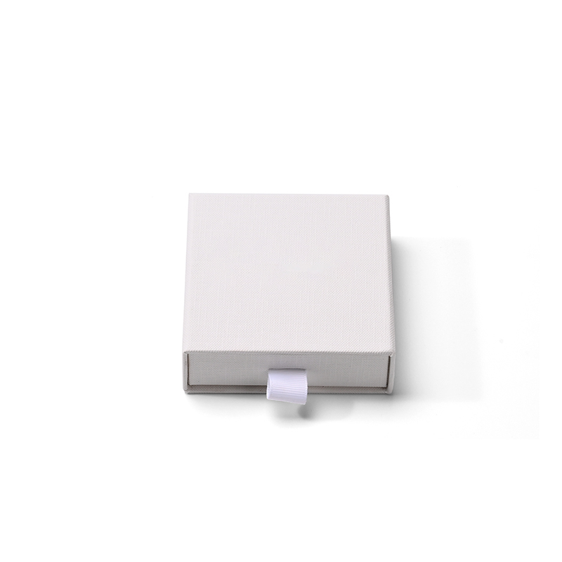 FANXI Custom White Vlevet Paper Earring Box