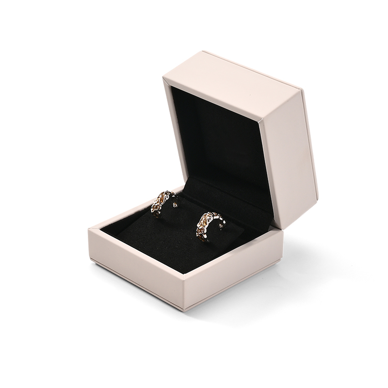 FANXI Custom Pink PU Leather Microfiber Ear Nail Box