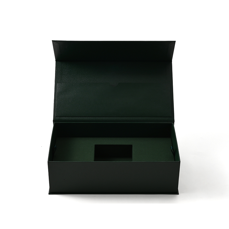 FANXI Custom Green Paper Microfiber Magnetic Box