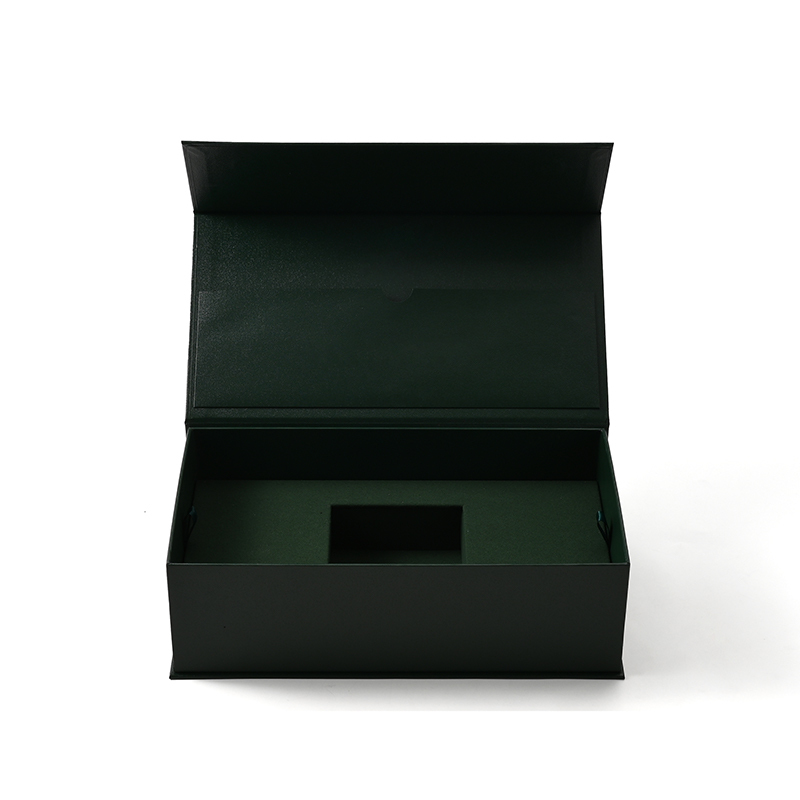 FANXI Custom Green Paper Microfiber Magnetic Box