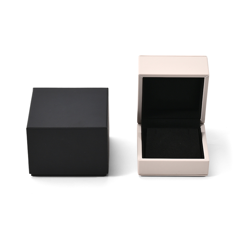 FANXI Custom Pink PU Leather Microfiber Ear Nail Box