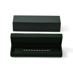 FANXI Custom Green Microfiber Long-chain Box