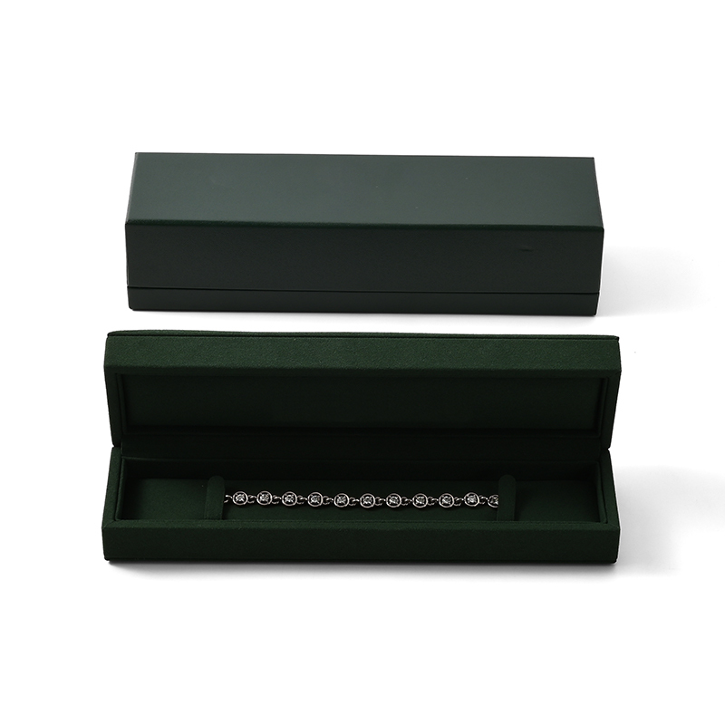 FANXI Custom Green Microfiber Long-chain Box
