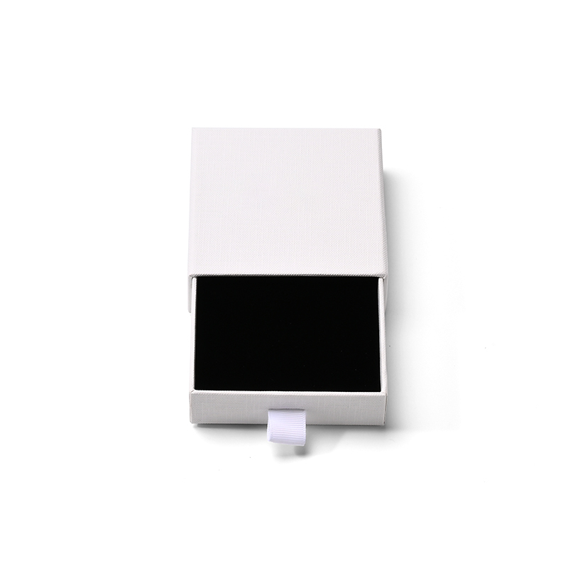 FANXI Custom White Vlevet Paper Earring Box