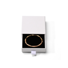FANXI Custom White Vlevet Paper Earring Box