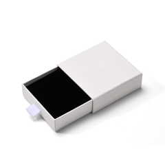 FANXI Custom White Vlevet Paper Earring Box