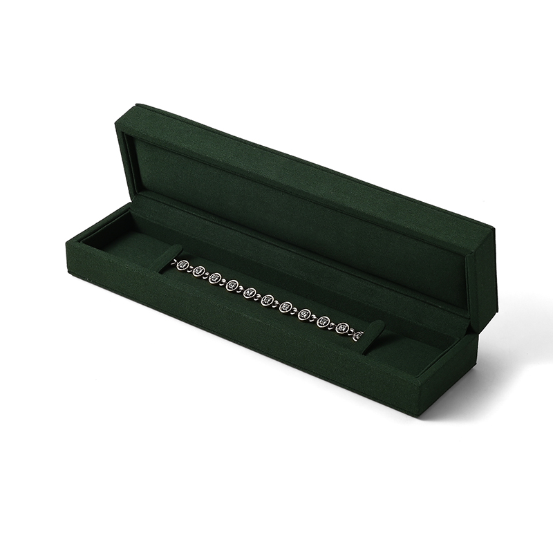 FANXI Custom Green Microfiber Long-chain Box