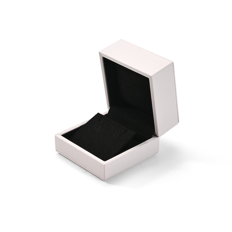 FANXI Custom Black PU Leather Microfiber Ear Nail Box
