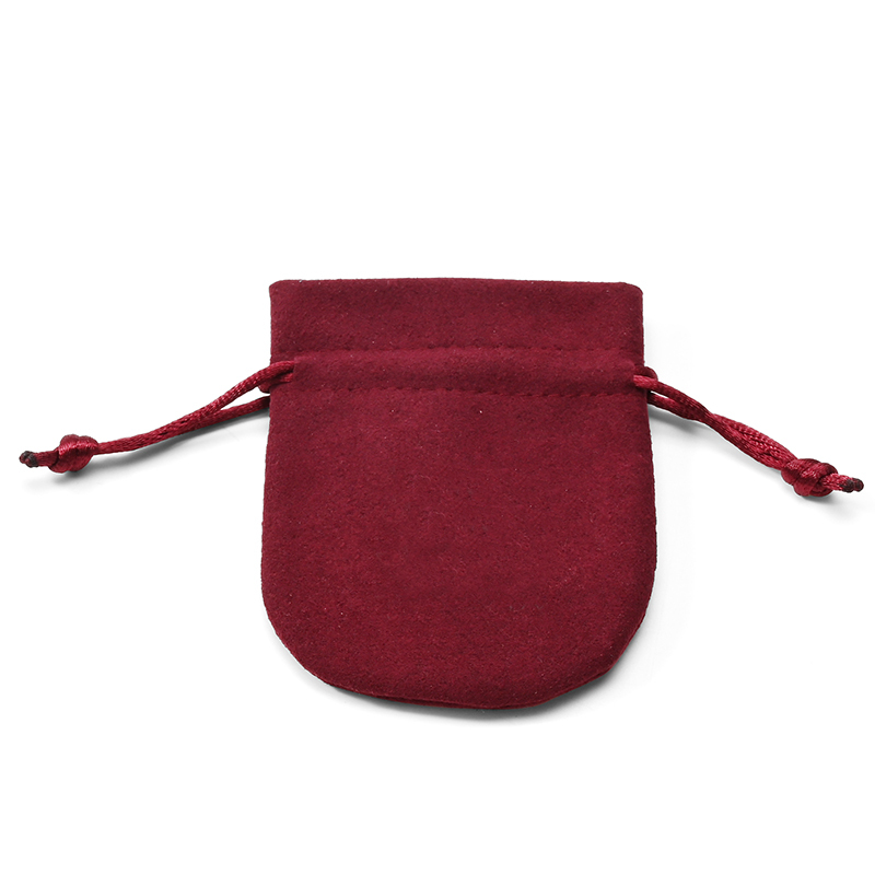 FANXI Custom Red Microfiber Jewelry Bag