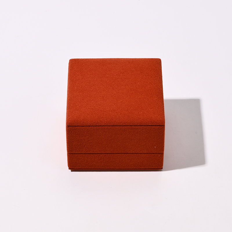 FANXI Custom Red Microfiber Ring Box