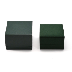 FANXI Custom Green Microfiber Ring Box
