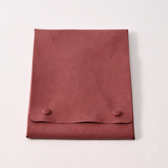 FANXI Custom Red Microfiber Necklace Pouches