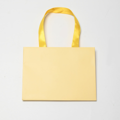 FANXI Custom Yellow Paper Jewelry Bag