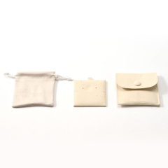FANXI Custom Yellow Microfiber Jewelry Pouch