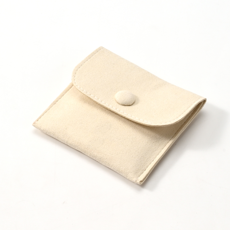 FANXI Custom Yellow Microfiber Jewelry Pouch