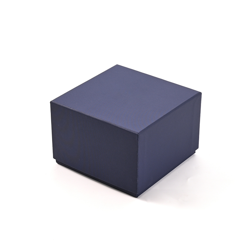 FANXI Custom Blue PU Leather Velvet Watch Box