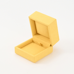 FANXI Custom Yellow Full Microfiber Pendant Box