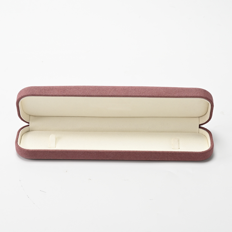 FANXI Custom Red Microfiber Bracelet Box