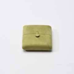 FANXI Custom Green Microfiber Earring Box