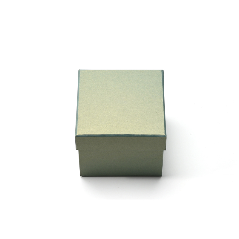 FANXI Custom Green PU Leather Microfiber Ring Box