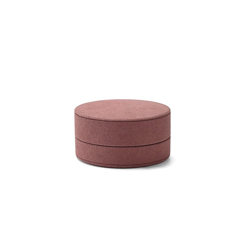 FANXI Custom Dusty Pink Microfiber Necklace Box