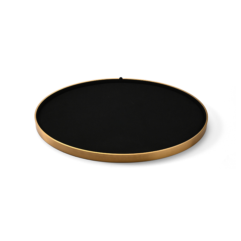 FANXI Custom Microfiber Metal Multiple Colors Jewelry Dish