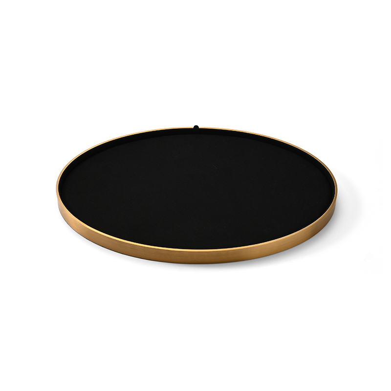 FANXI Custom Microfiber Metal Multiple Colors Jewelry Dish