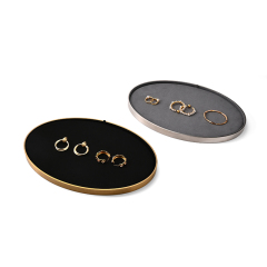 FANXI Custom Microfiber Metal Multiple Colors Jewelry Dish