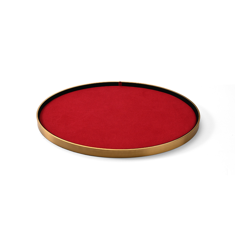 FANXI Custom Microfiber Metal Multiple Colors Jewelry Dish
