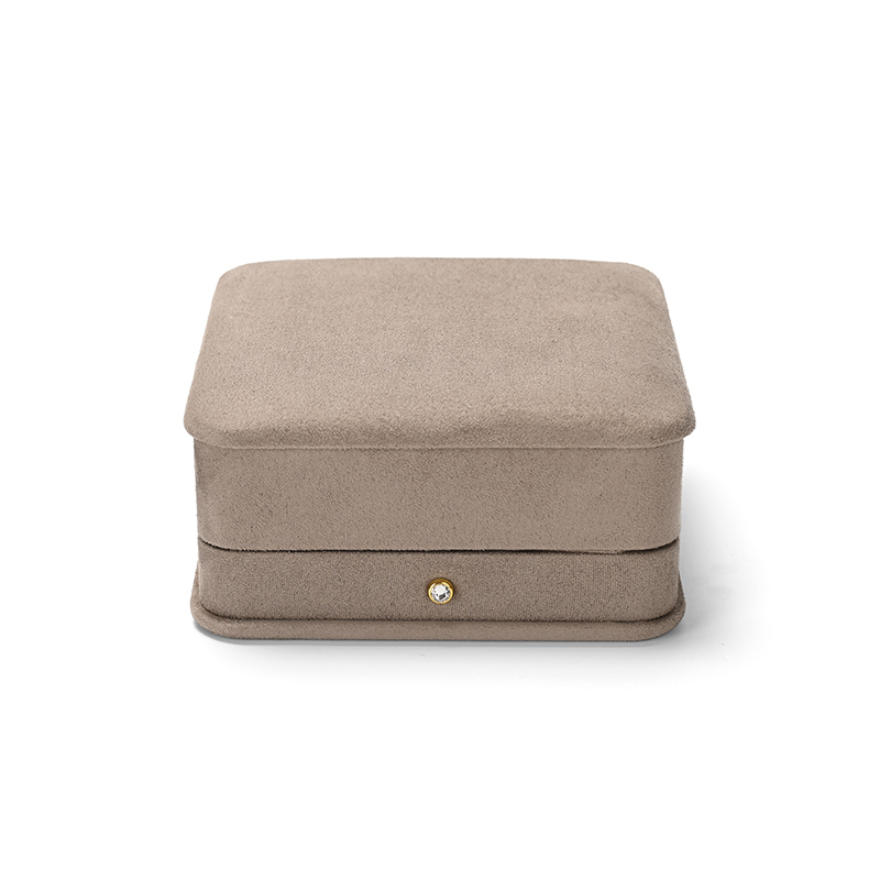 FANXI Custom Gray Suede Bangle Box
