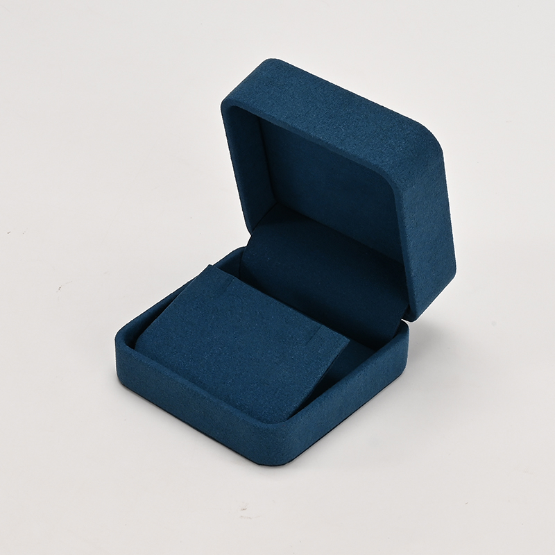FANXI Custom Blue Microfiber Earring Box