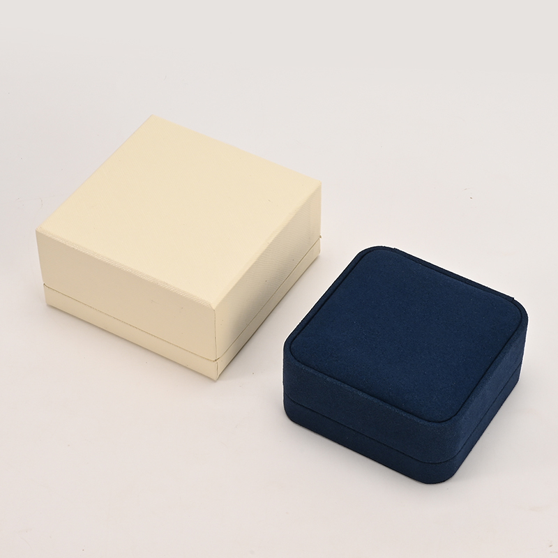 FANXI Custom Blue Microfiber Bracelet Box