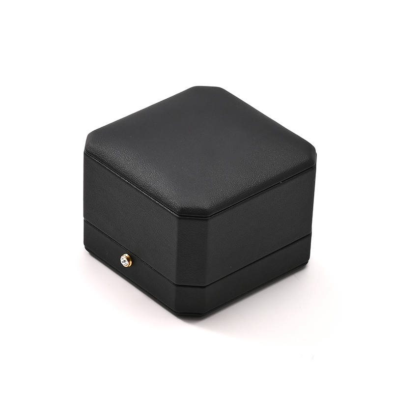 FANXI Custom PU Leather Microfiber Ring Pendant Box