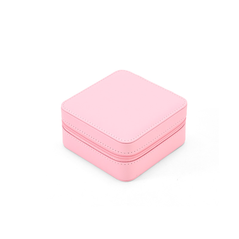 FANXI Custom Pink PU Leather Microfiber Multipurpose Box