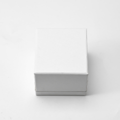 FANXI Custom Green PU Leather Microfiber Ring Box