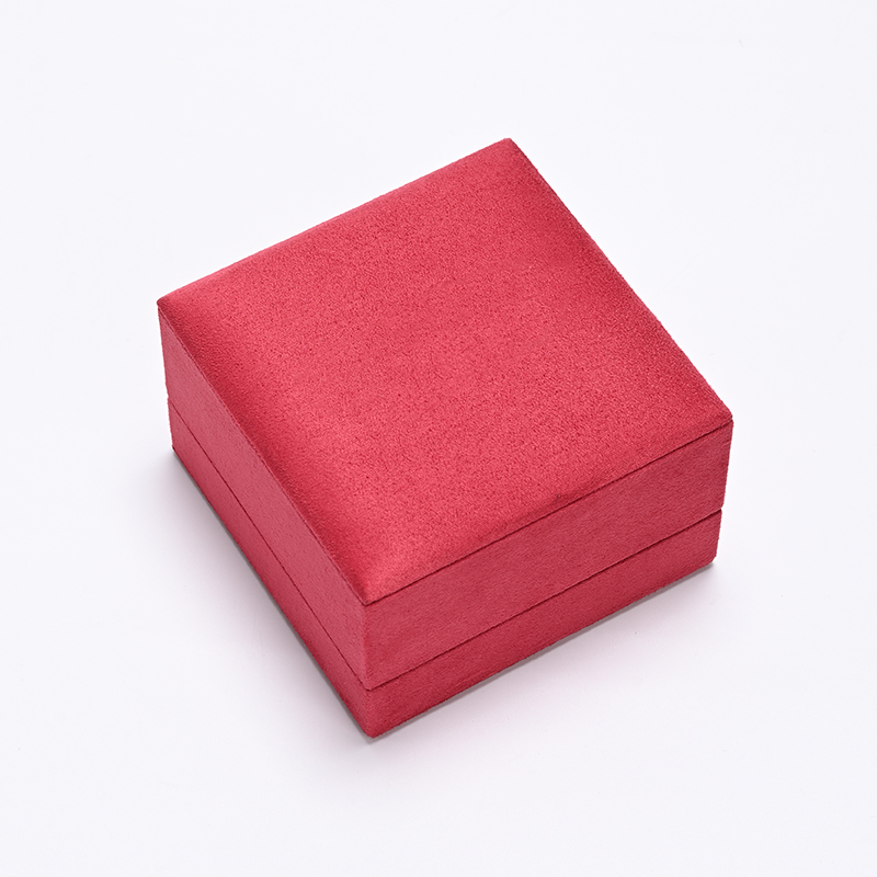 FANXI Custom Pink Suede Bracelet Box
