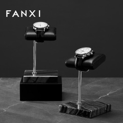 Luxury new design marble base watch display stand holder