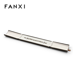 FANXI Custom brown velvet long chain box