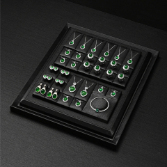 FANXI Wholesale Black Tess Jewelry Combination Set