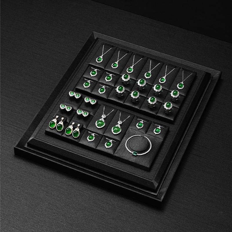 FANXI Wholesale Black Tess Jewelry Combination Set