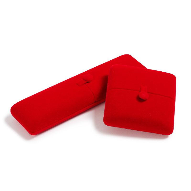 FANXI Wholesale Red Velvet Double-open Jewelry Box