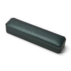 FANXI Custom Green PU Leather Microfiber Long Chain Box