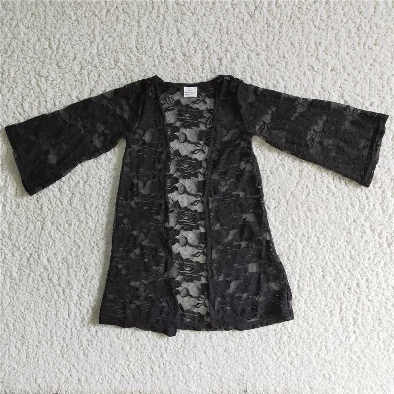 Long sleeve lace jacket
