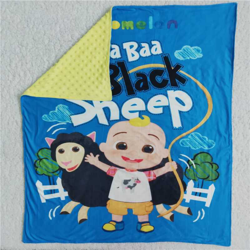 Cartoon blue Blanket