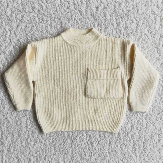 Pocket autumn spring and winter sweater